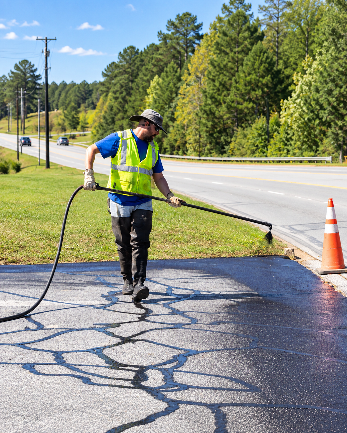  Asphalt Striping