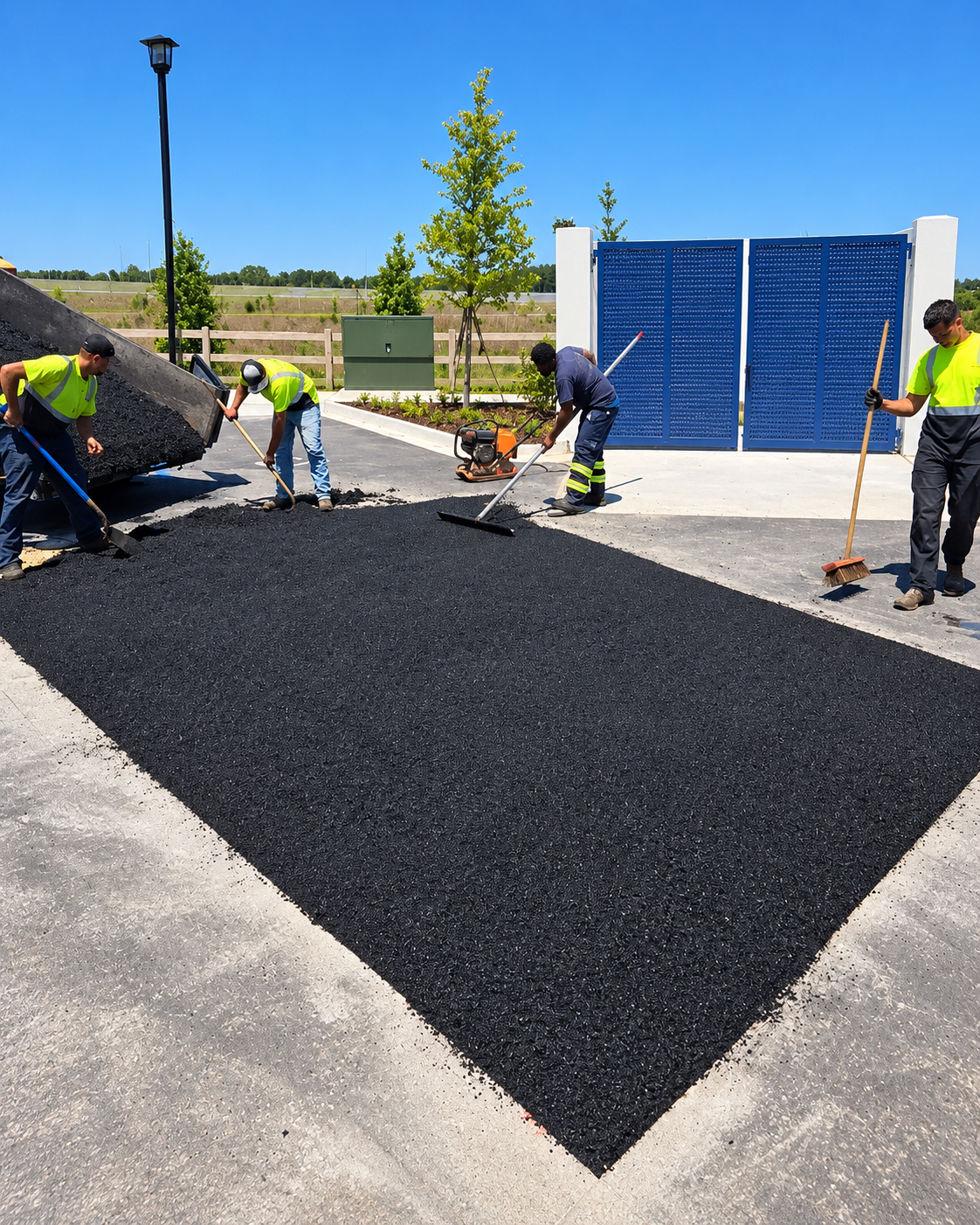 Augusta Parking Lot Paving