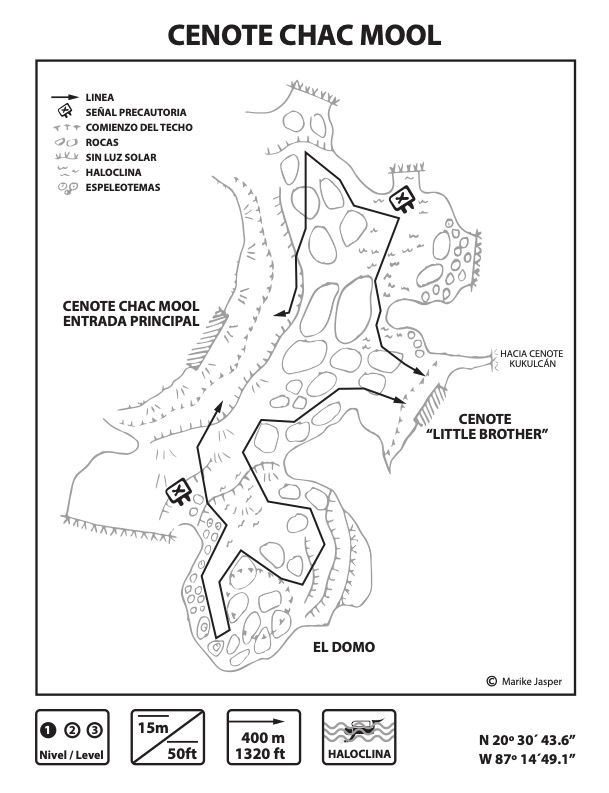 Map of Chac Mool Map of Chac Mool