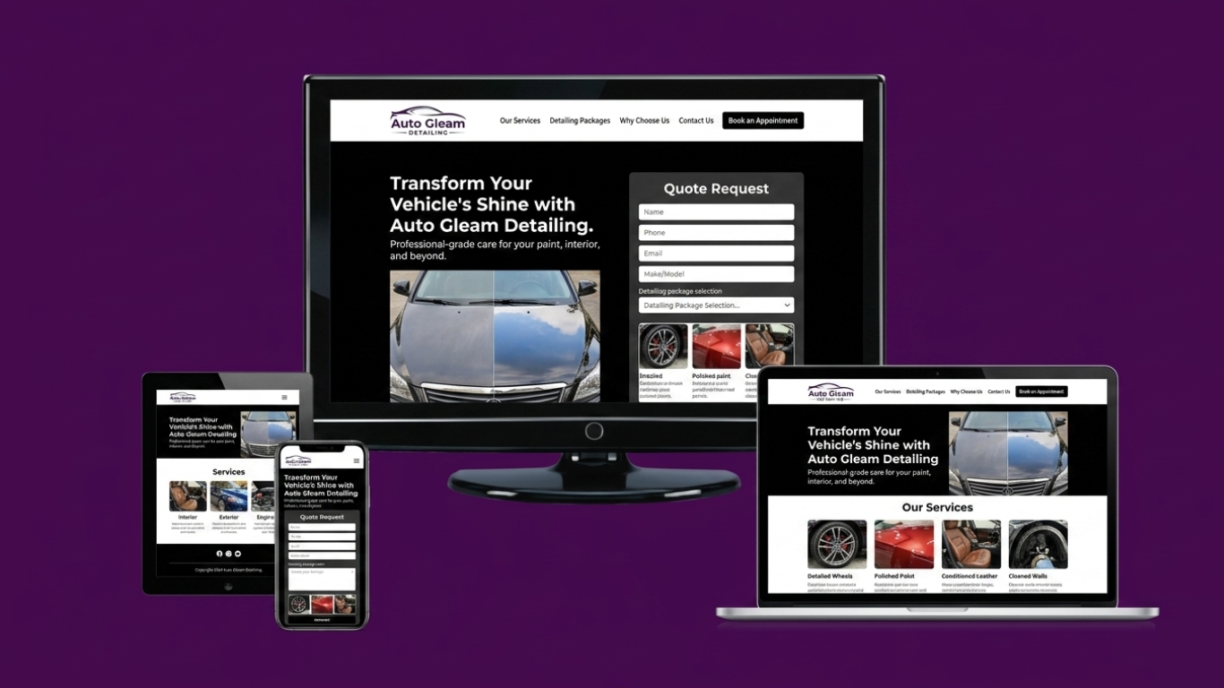 Client website project