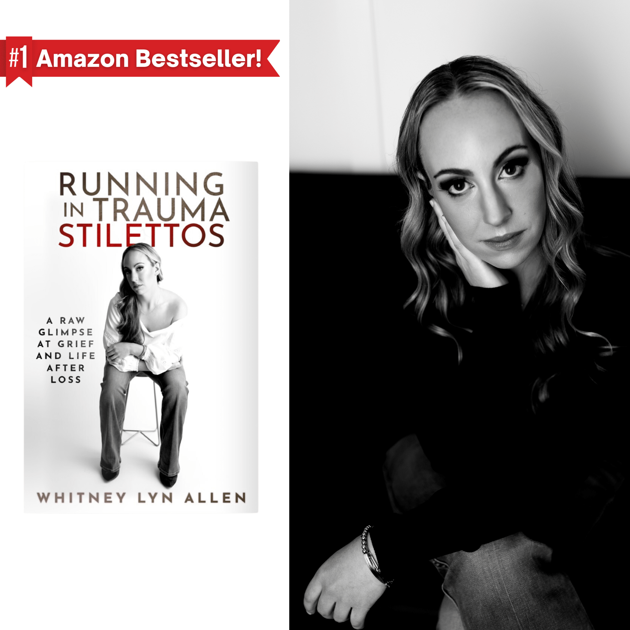 RUNNING IN TRAUMA STILLETOS book cover