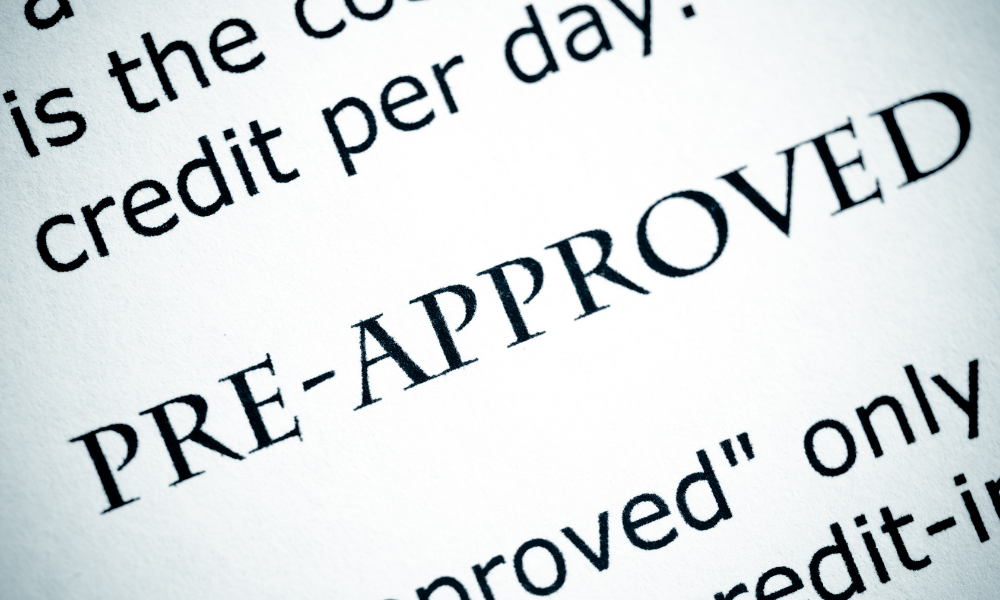 pre-approved