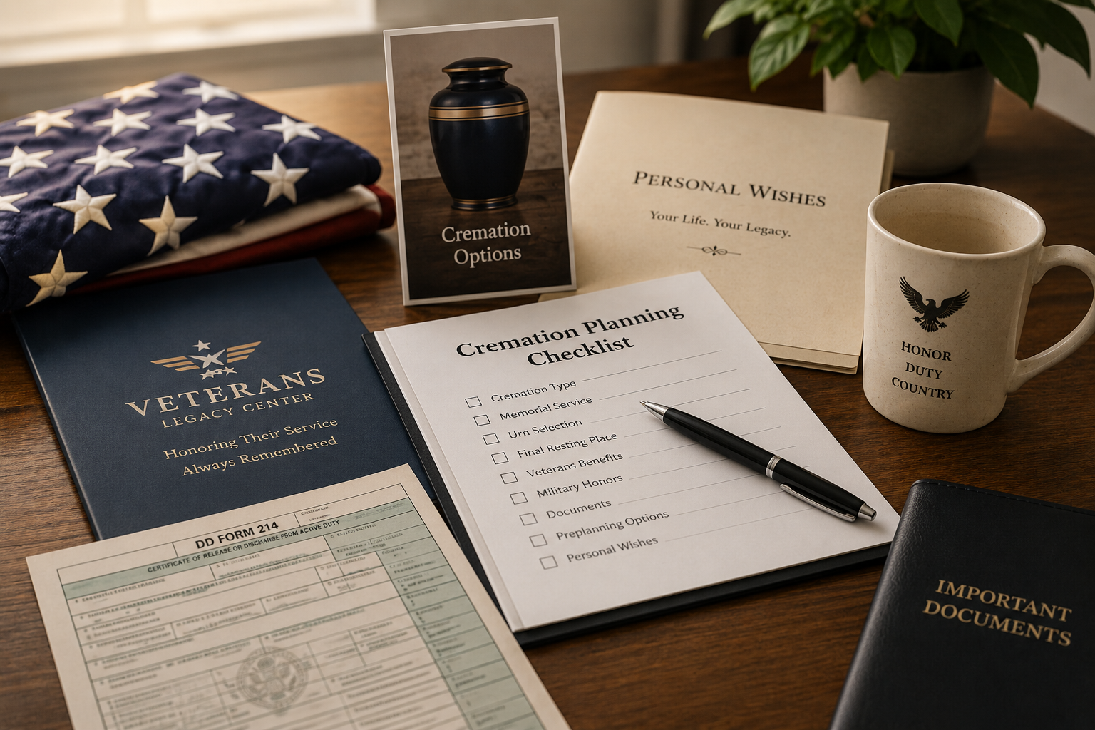 Veterans cremation planning documents and checklist Veterans cremation planning documents and checklist