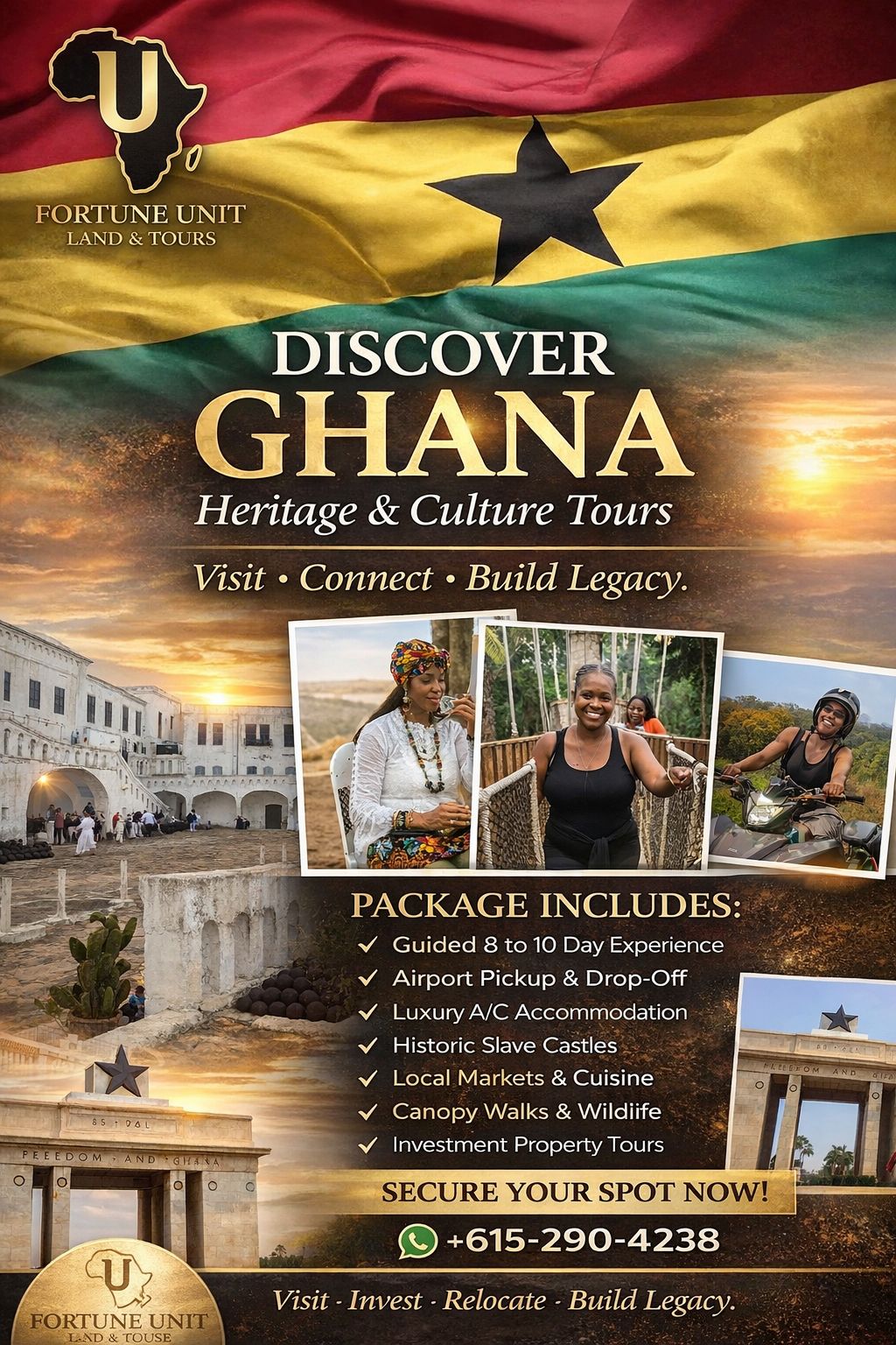 Discover Ghana Tour Flyer