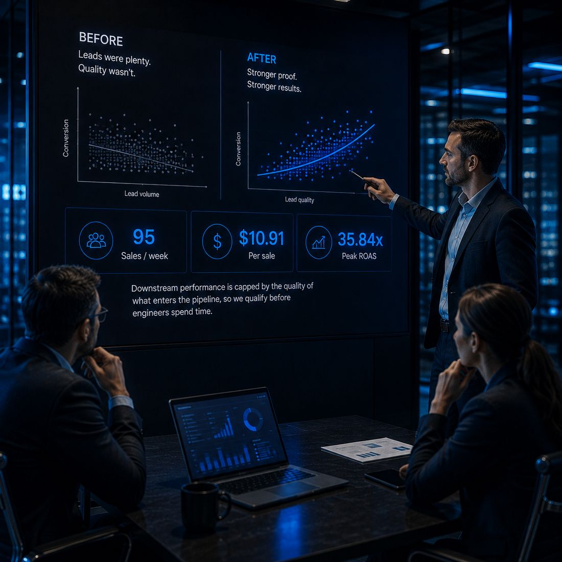 Campaign performance board for the second cybersecurity engagement