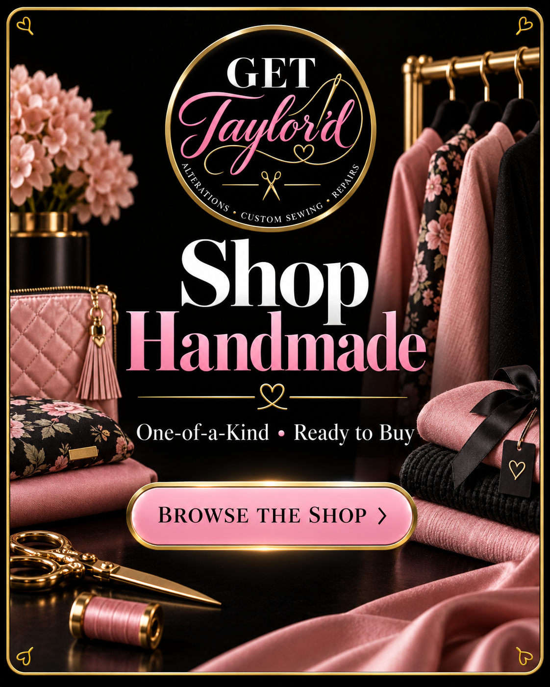 Shop handmade at Get Taylor'd