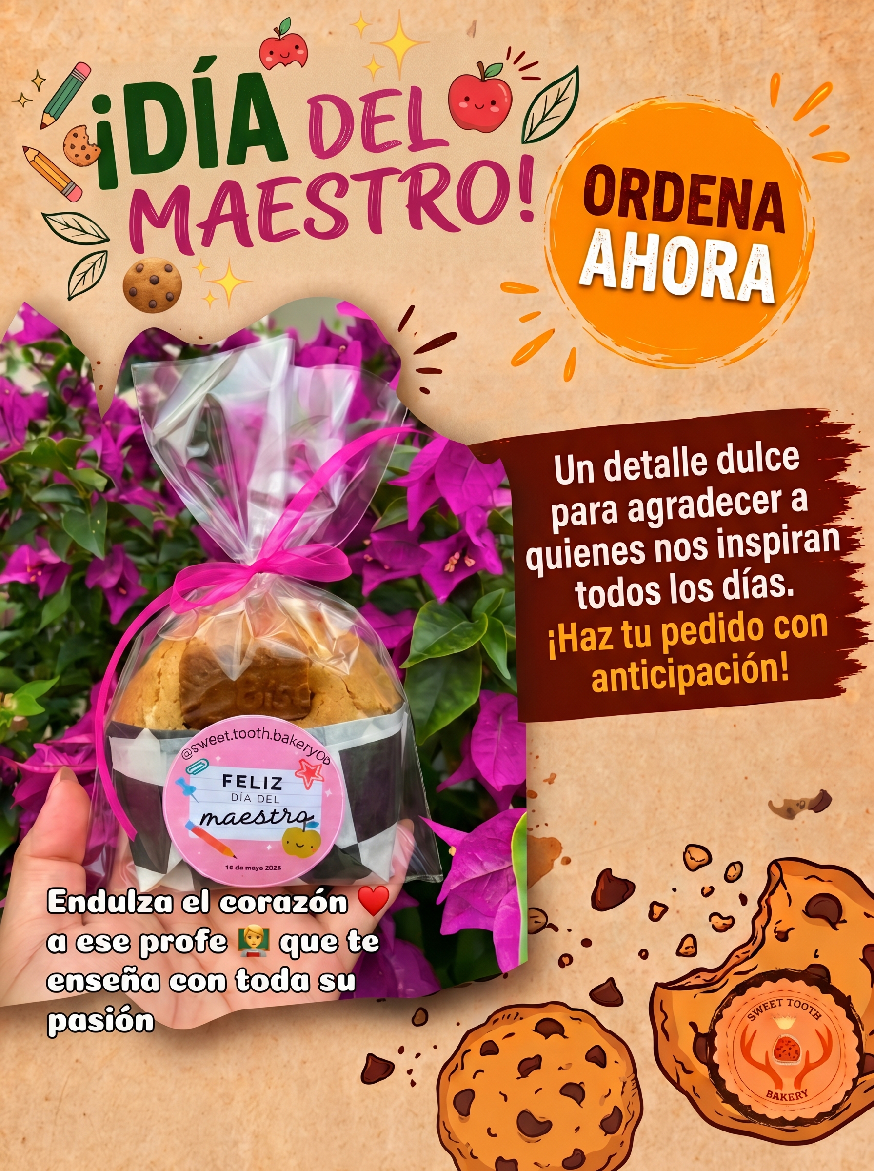 Opciones de comida casera y repostería para celebraciones y reuniones de La Cocina de Roxx