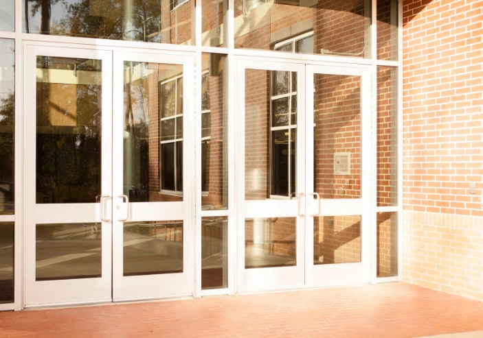 Commercial building washing using pressure washing and softwashing in Auckland