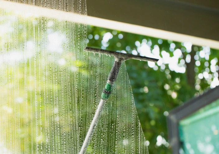 Streak free window cleaning for residential property in Auckland