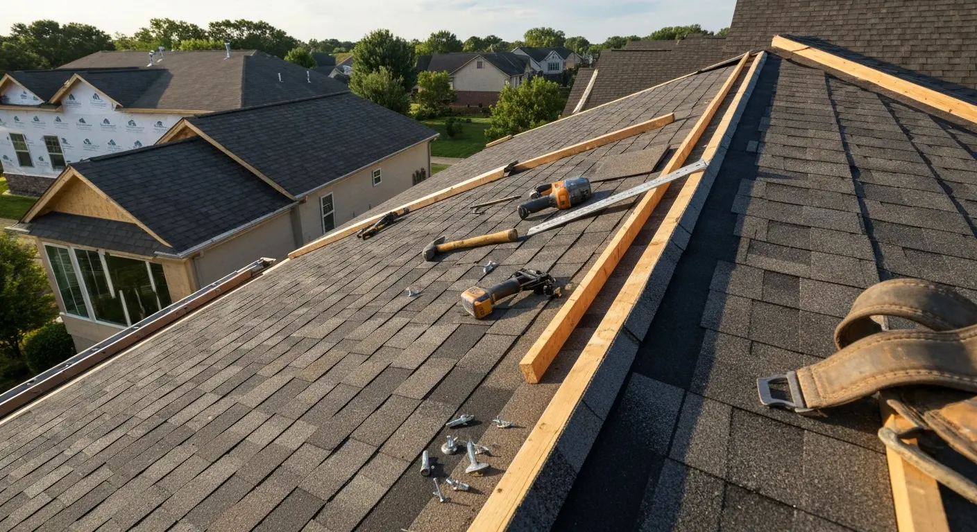 New construction roofing