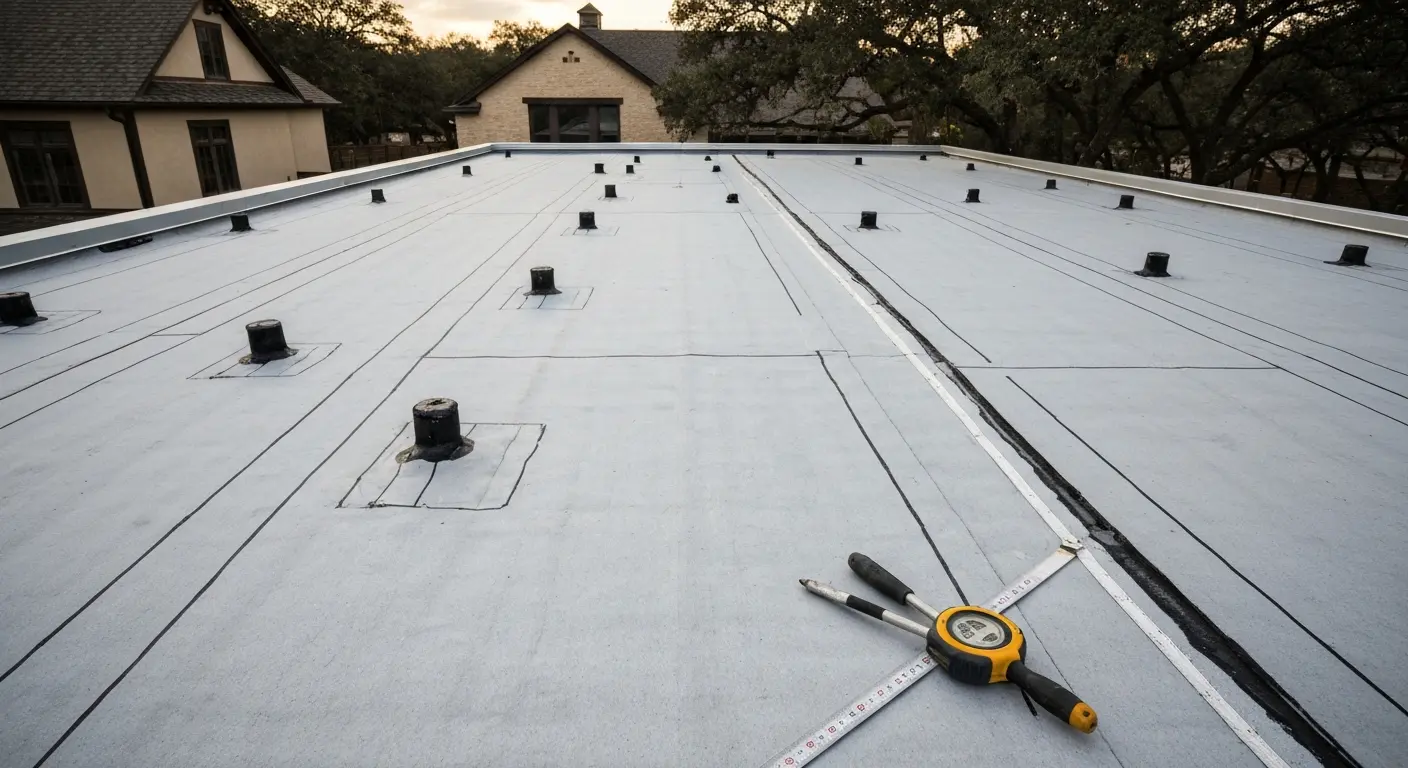 Commercial roofing system
