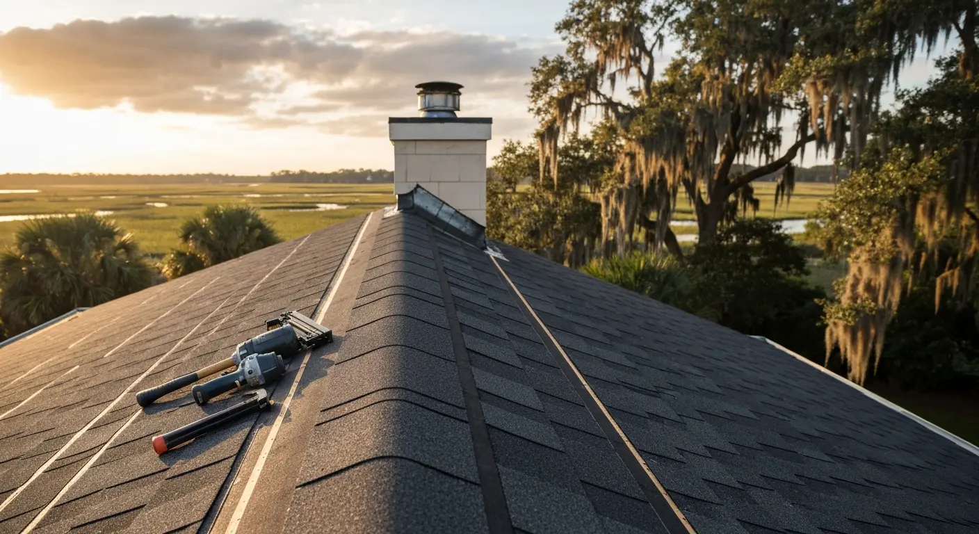 Roof repair services in Georgetown SC