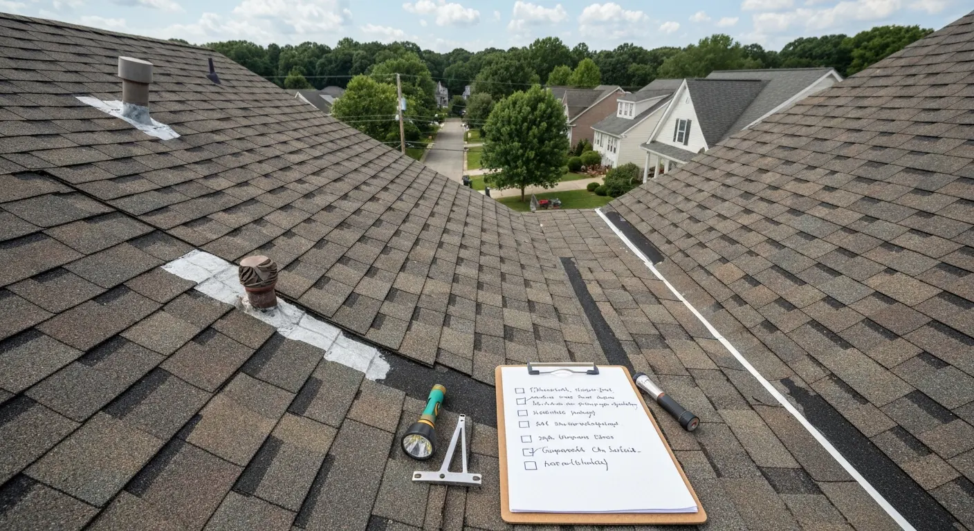 Roof inspection checklist