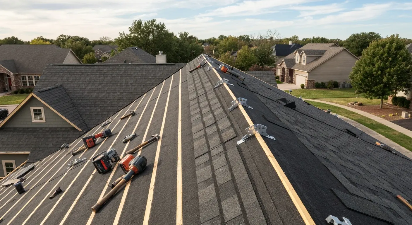 New construction roofing