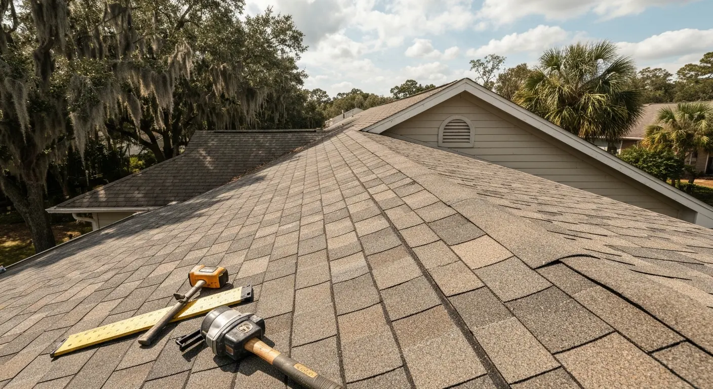 Roof replacement project