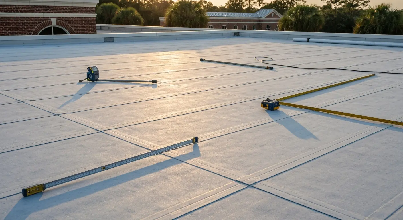 Commercial roof maintenance