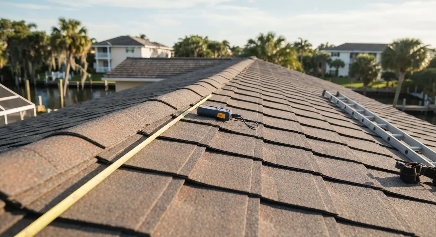 Roof inspection work
