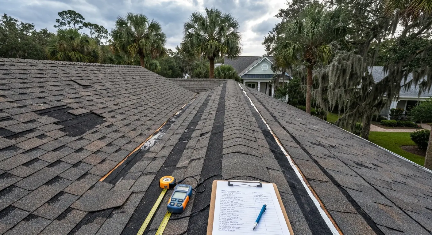 Roof inspection and repair