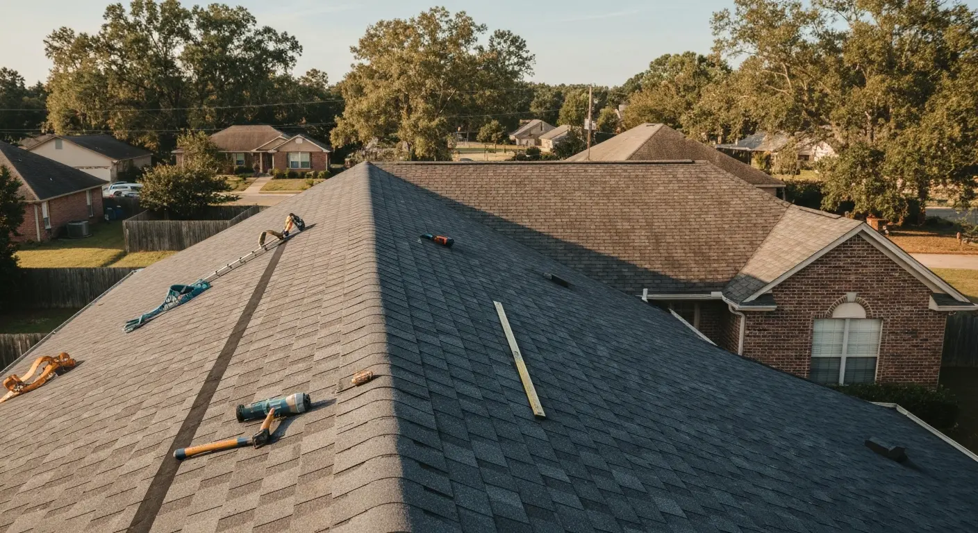 Roof replacement project