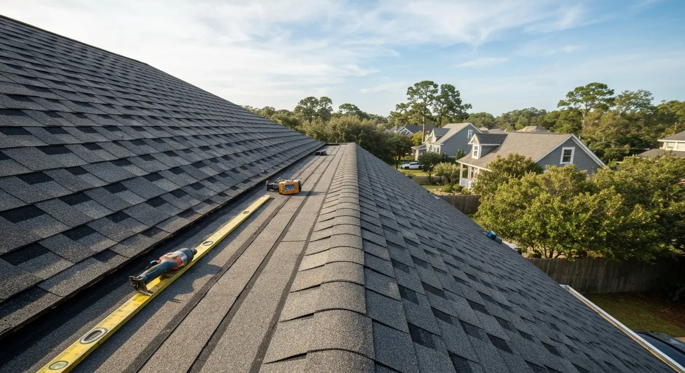 New construction roofing