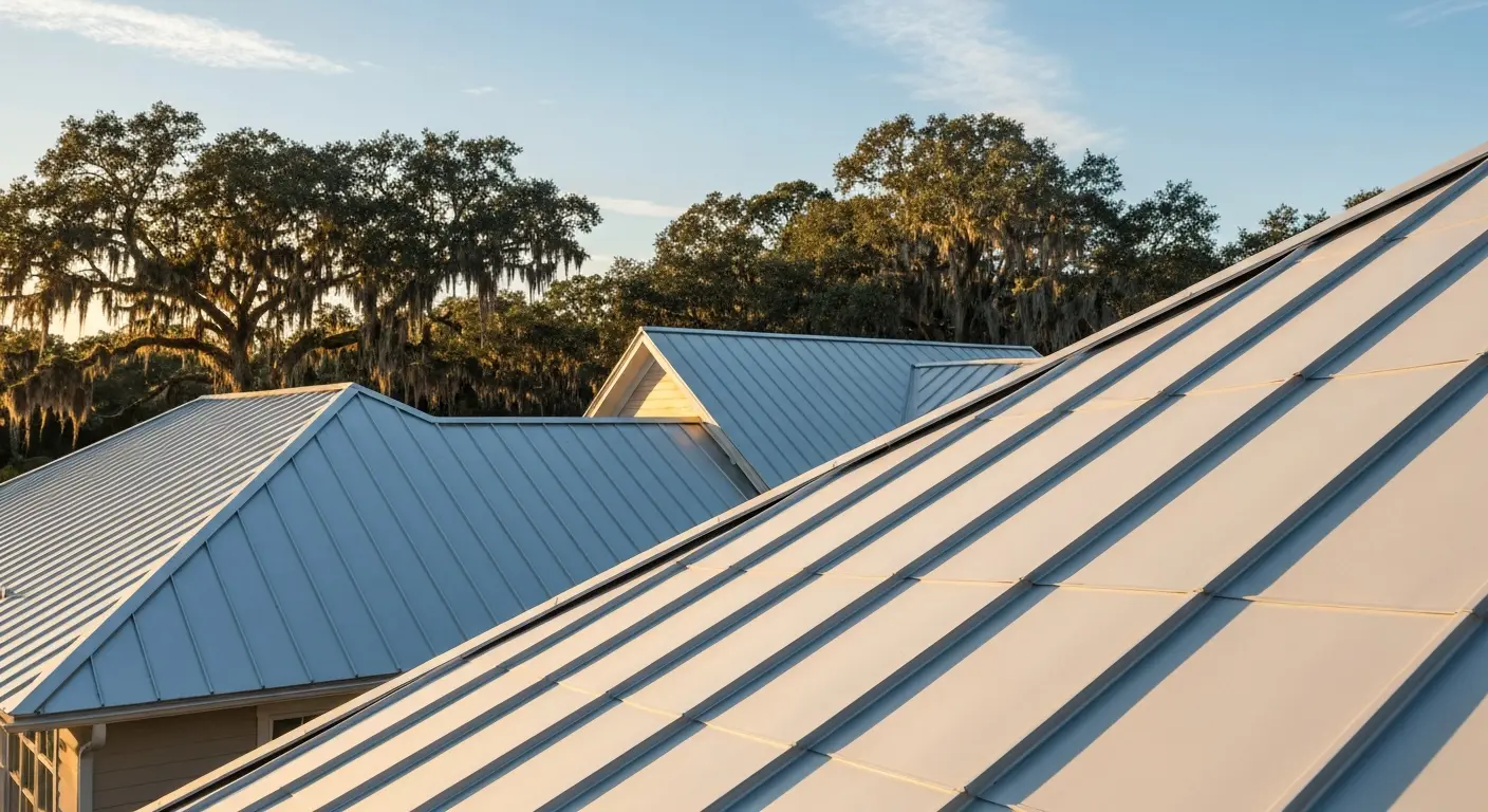 Roof replacement project in Litchfield Beach