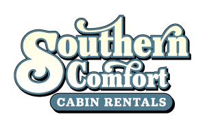 Southern Comfort Cabin Rentals brand logo