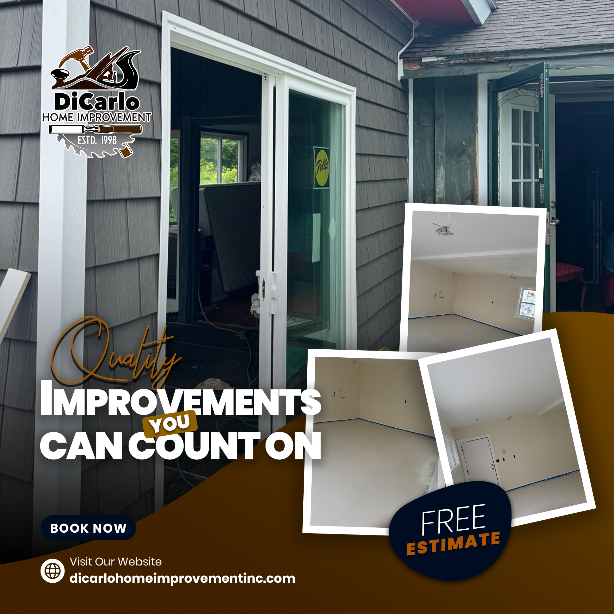 Home improvement project by Dicarlo Home Improvement Inc