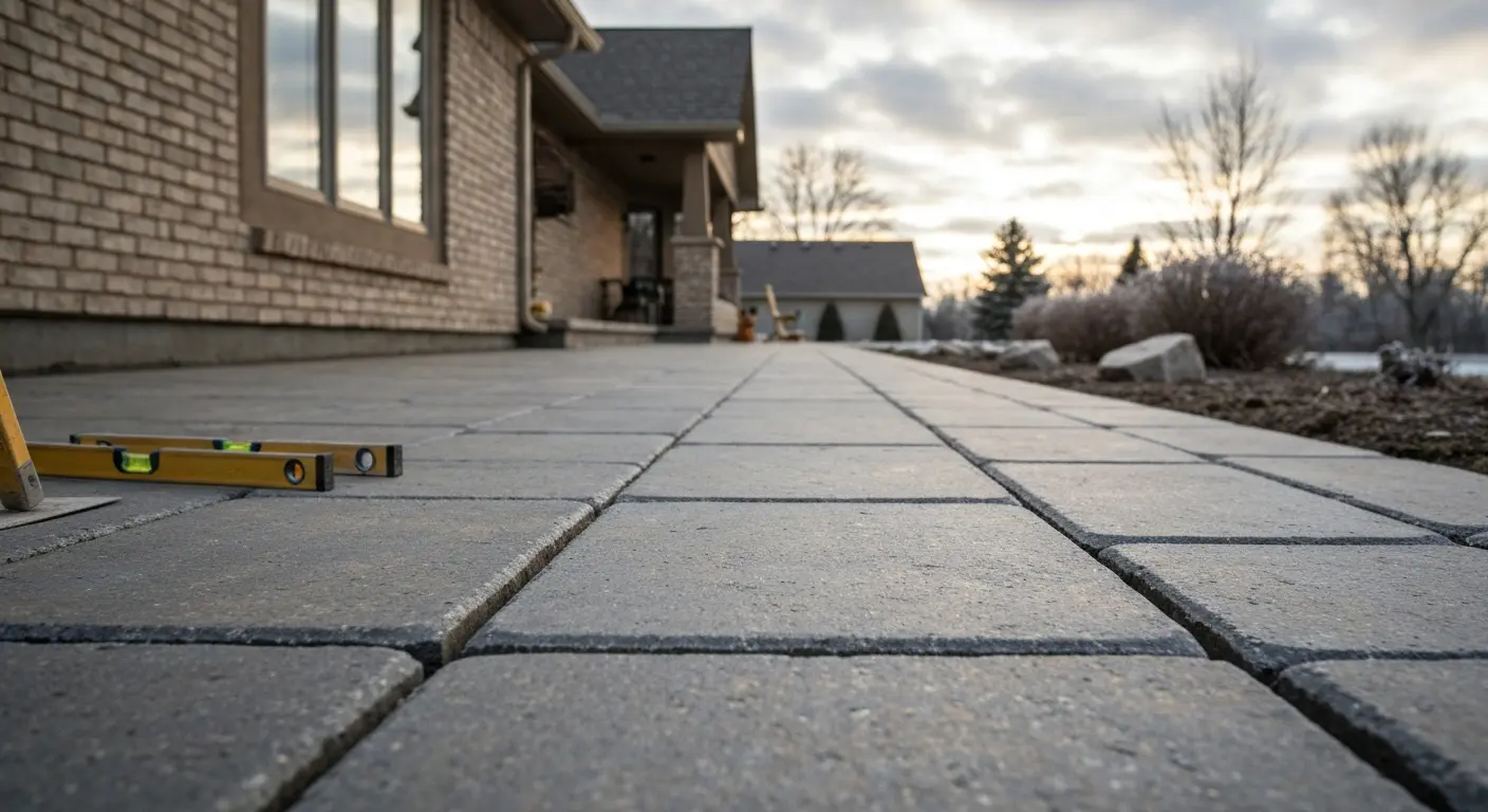 Walkway installation in Reeseville
