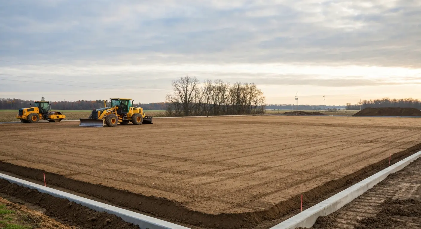 Commercial grading and leveling