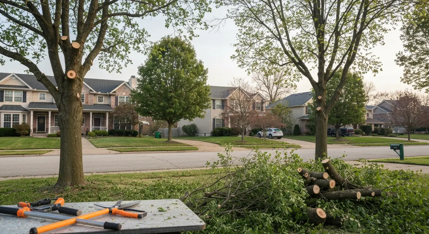 Tree trimming service