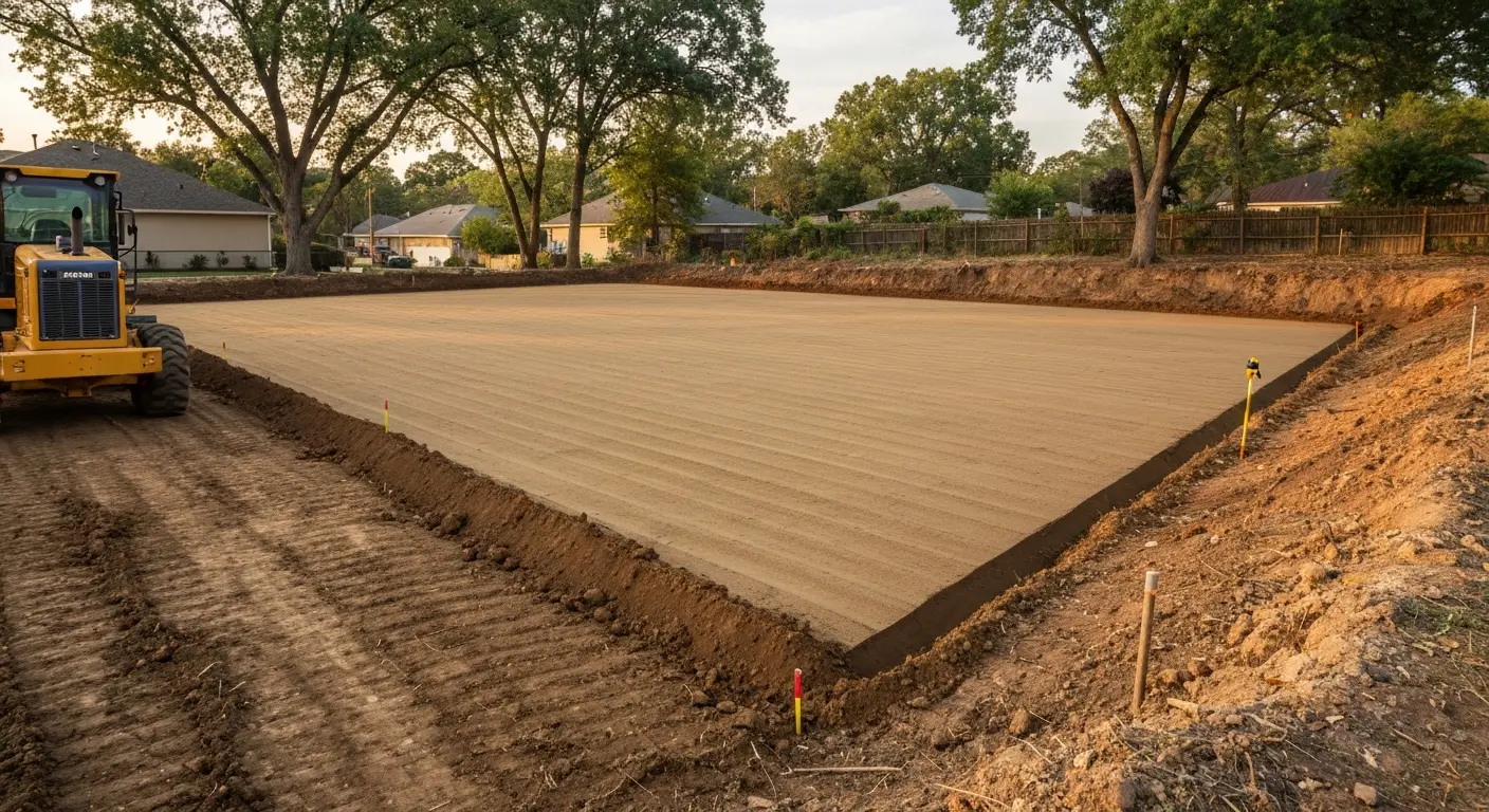 Site preparation and grading work