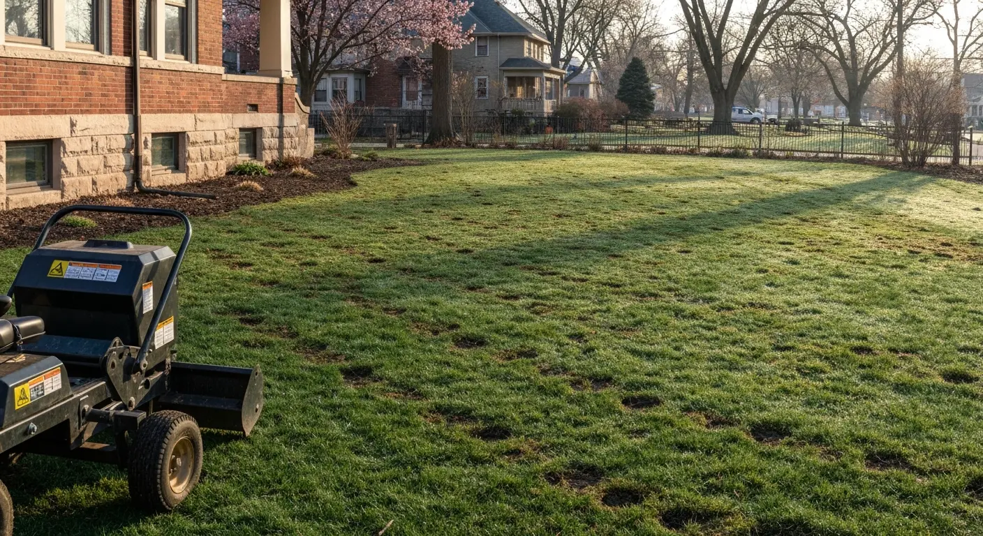Lawn maintenance project