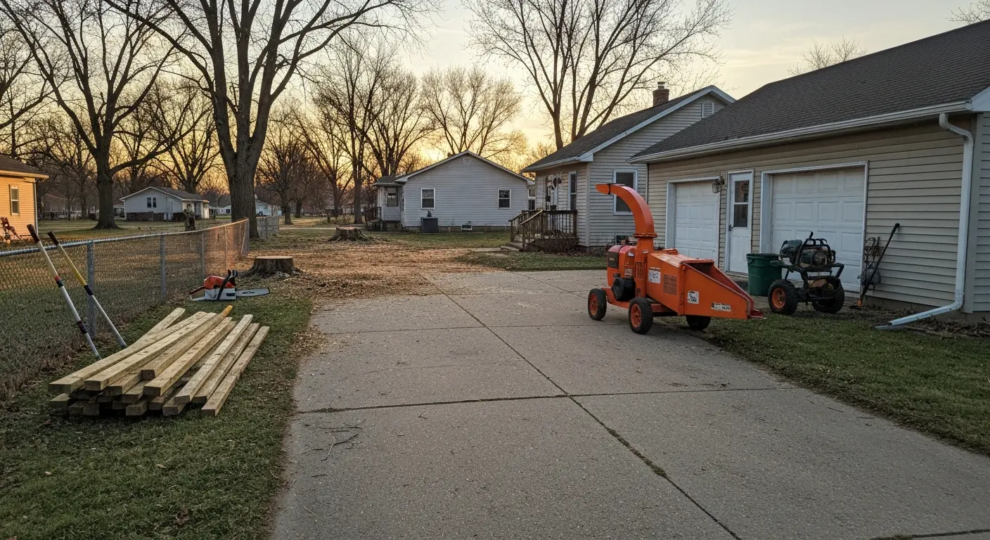 Emergency storm cleanup