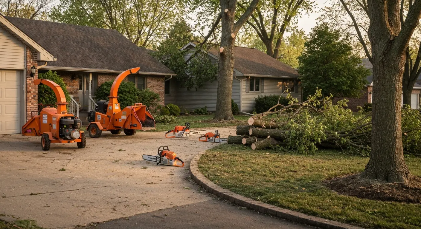 Emergency storm cleanup