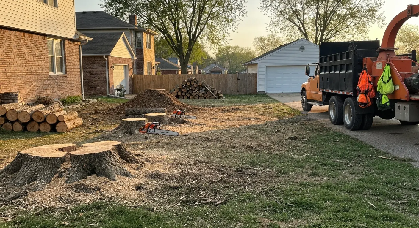 Tree service work