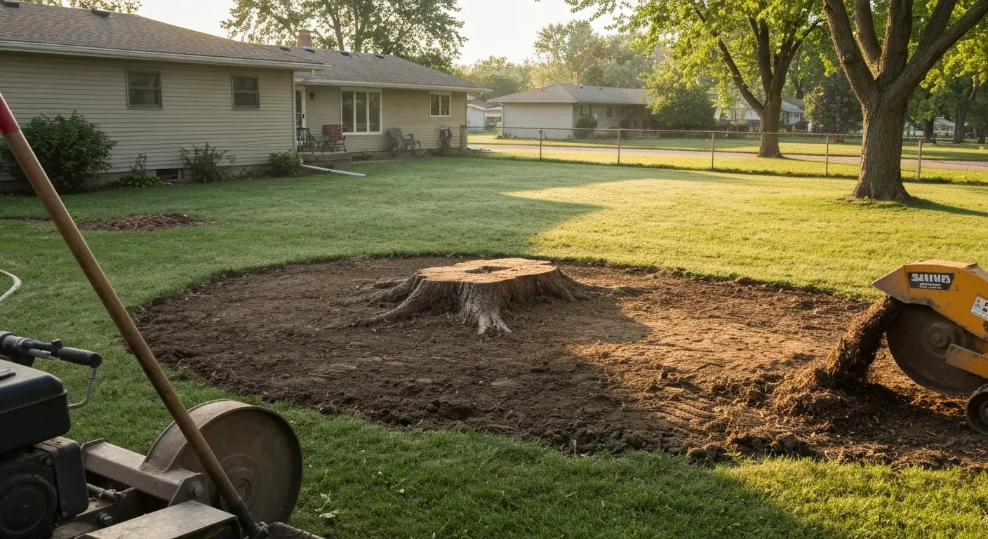 Safe stump removal