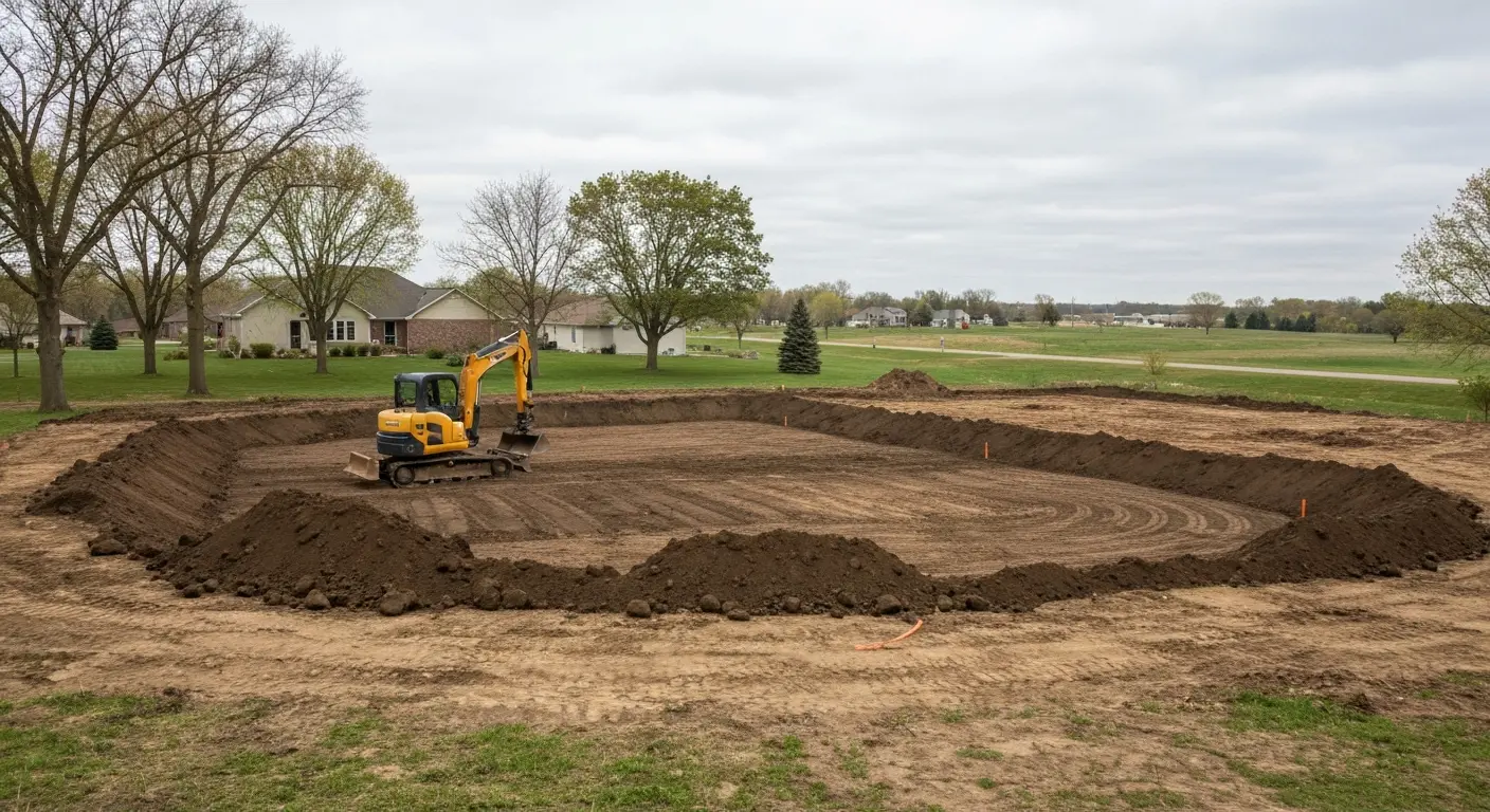 Site preparation and grading project