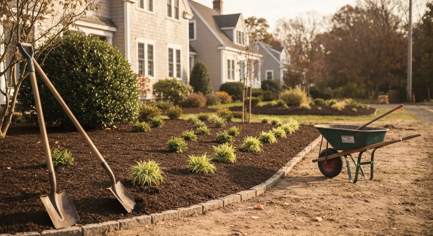 Residential landscaping project
