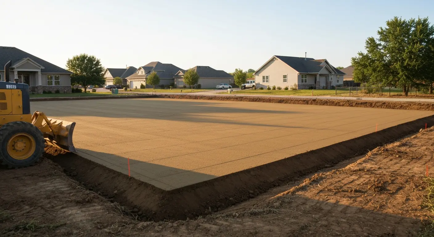 Site preparation and grading work