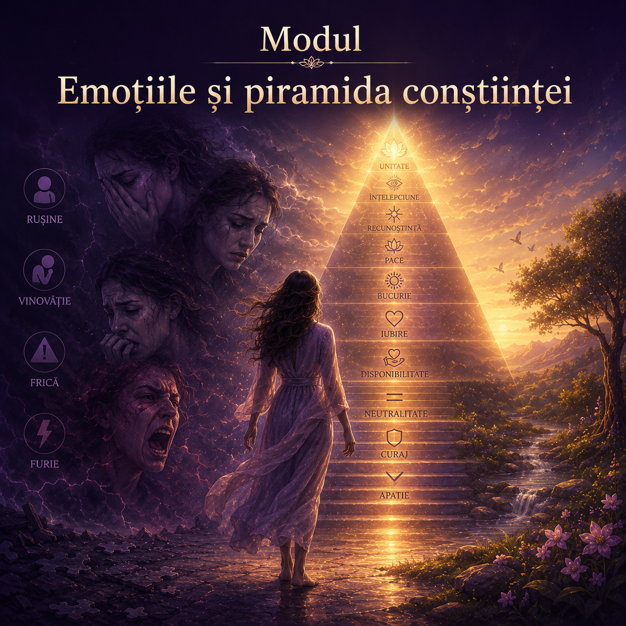 Emoțiile și piramida conștiinței