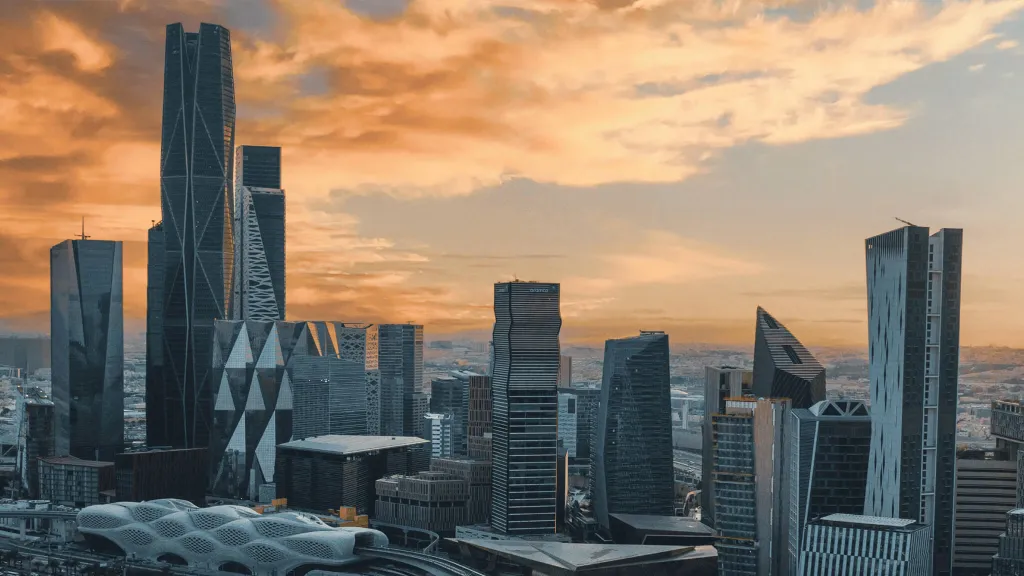 KAFD — King Abdullah Financial District, Riyadh