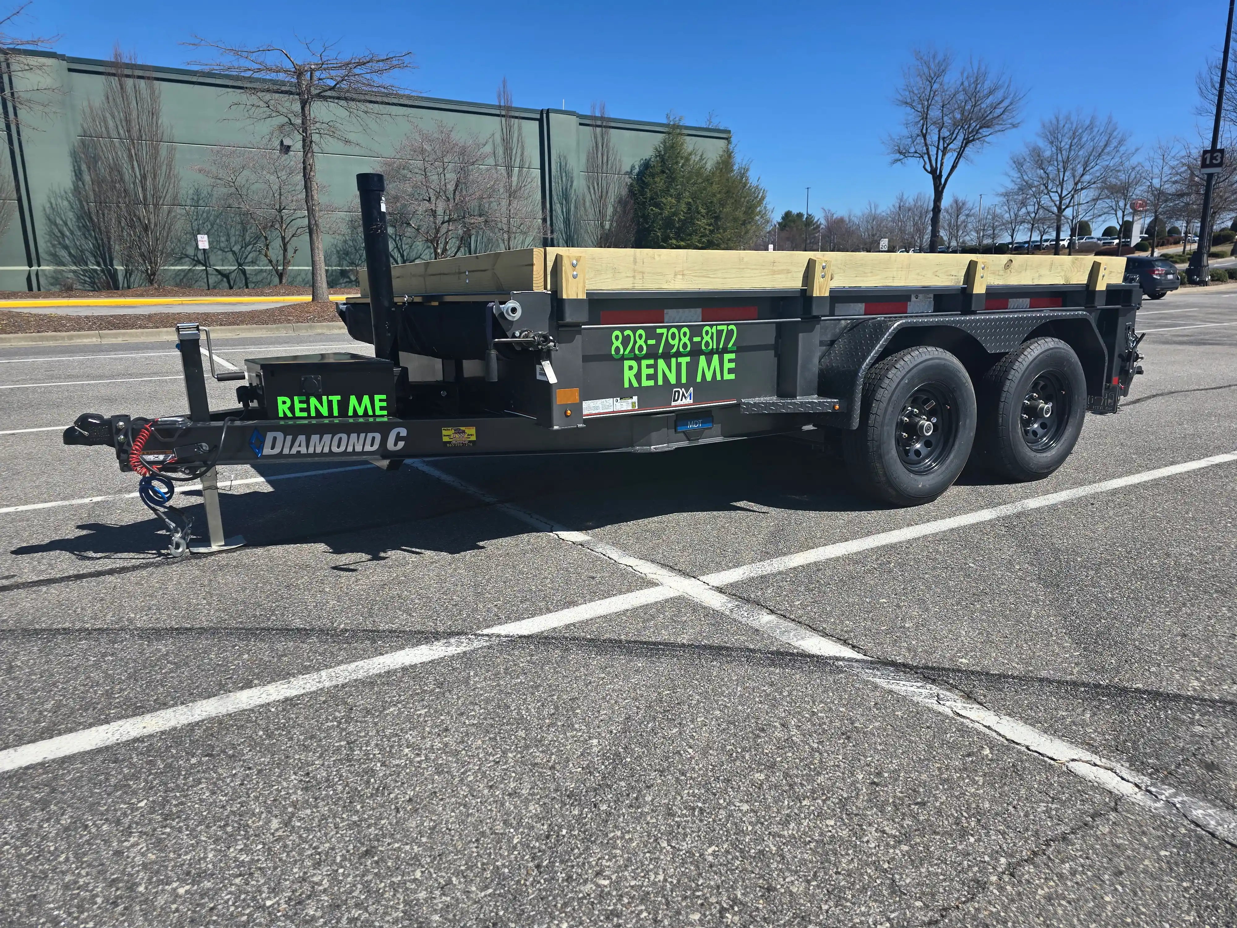 Small Dump Trailer