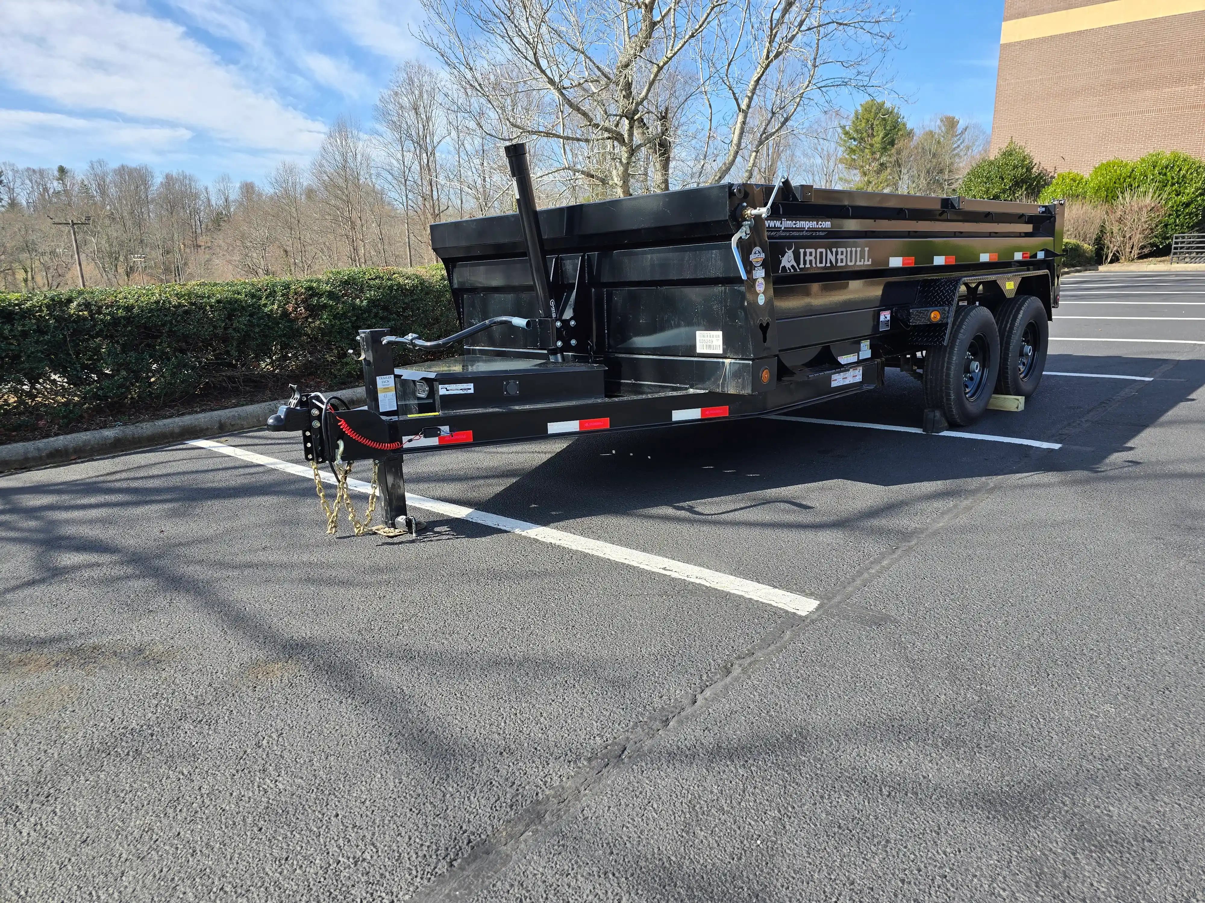 Large Dump Trailer