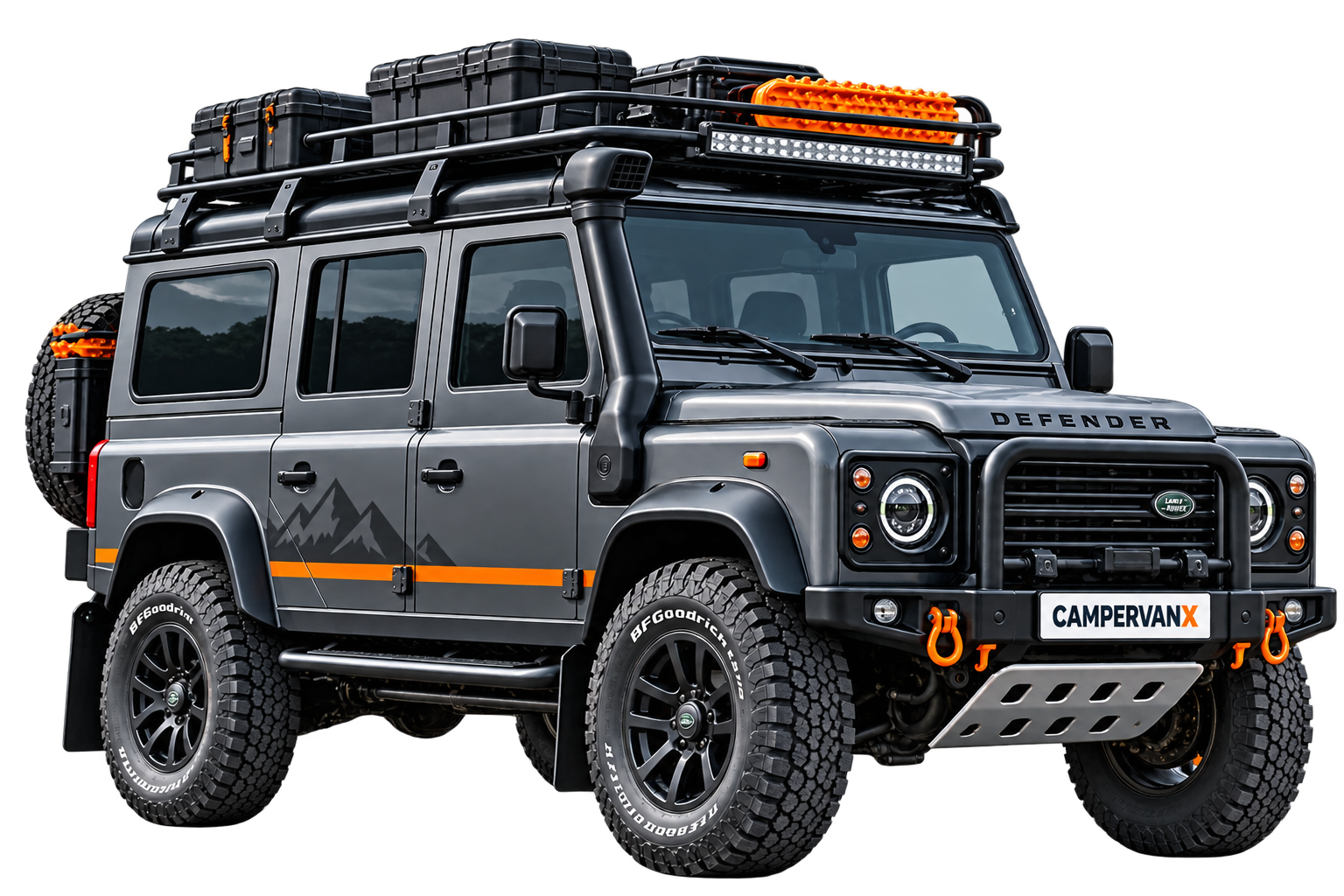 4x4 adventure vehicle available through CampervanX