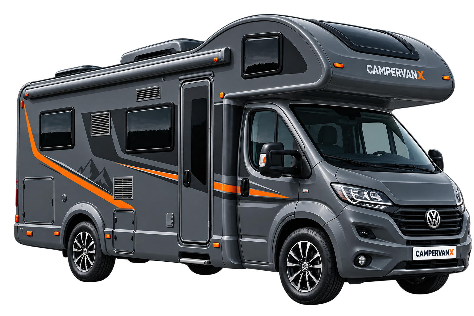 Modern motorhome
