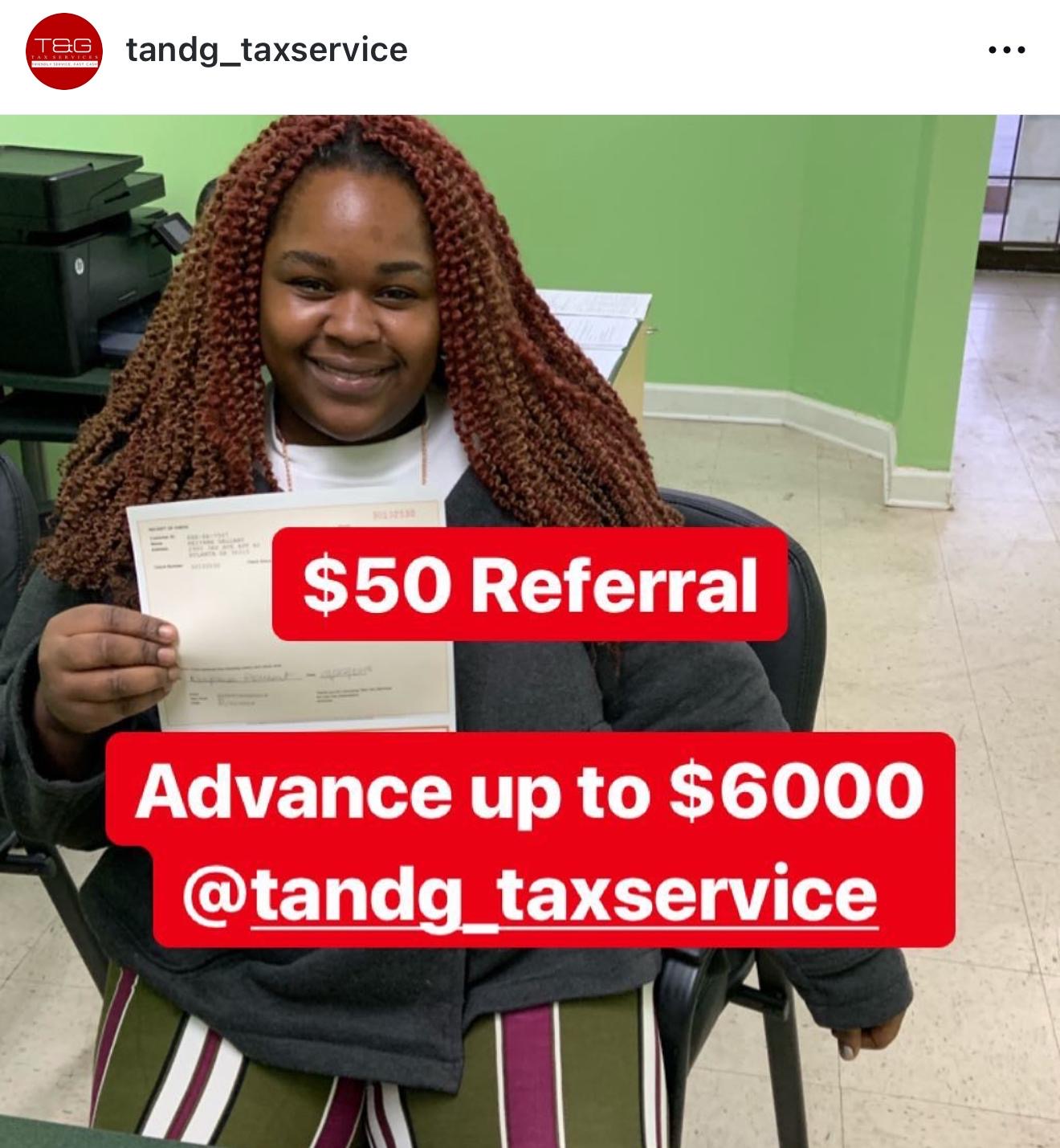T&G Tax service clients