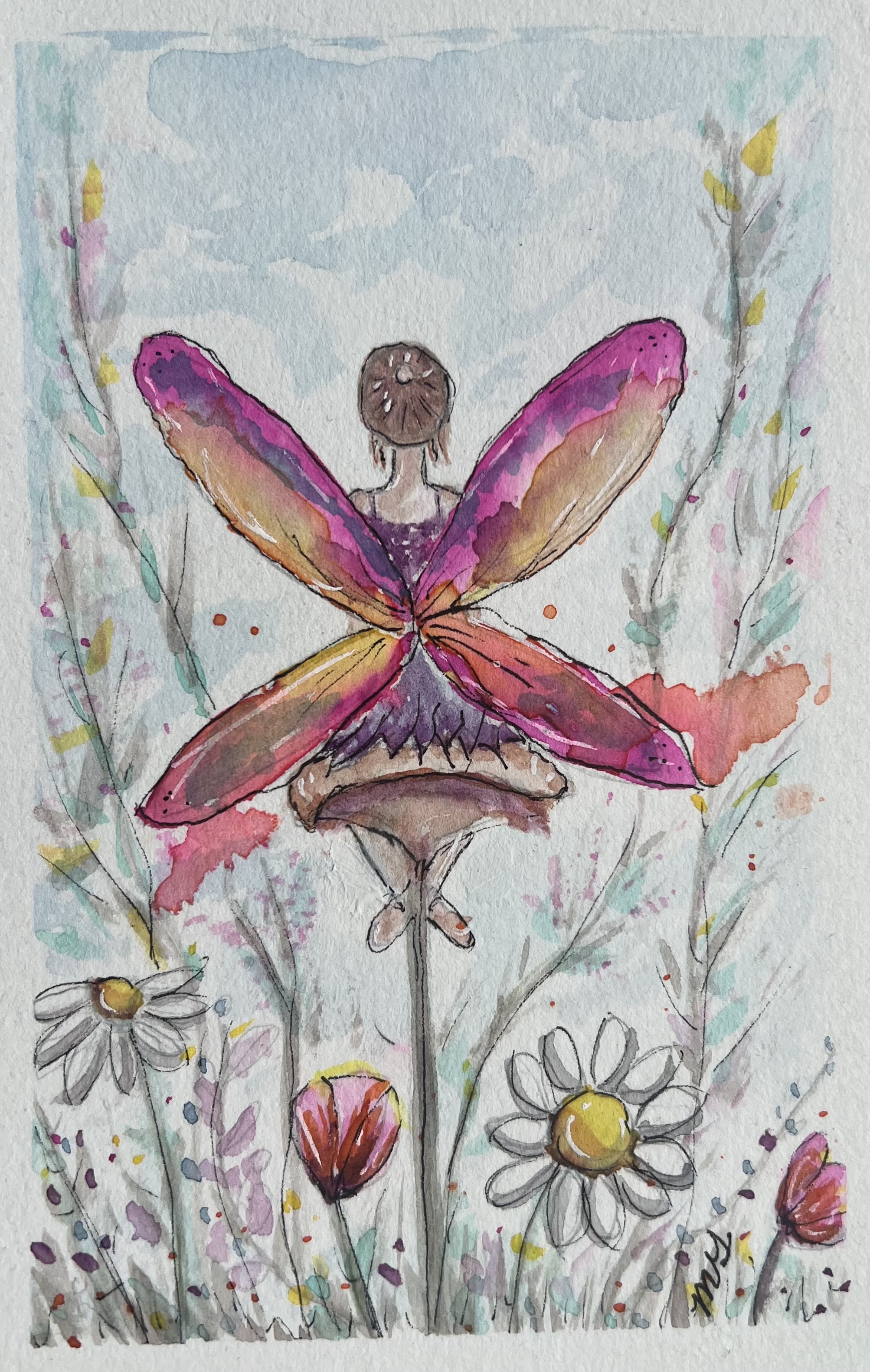 Fairy artwork by Melissa Gama