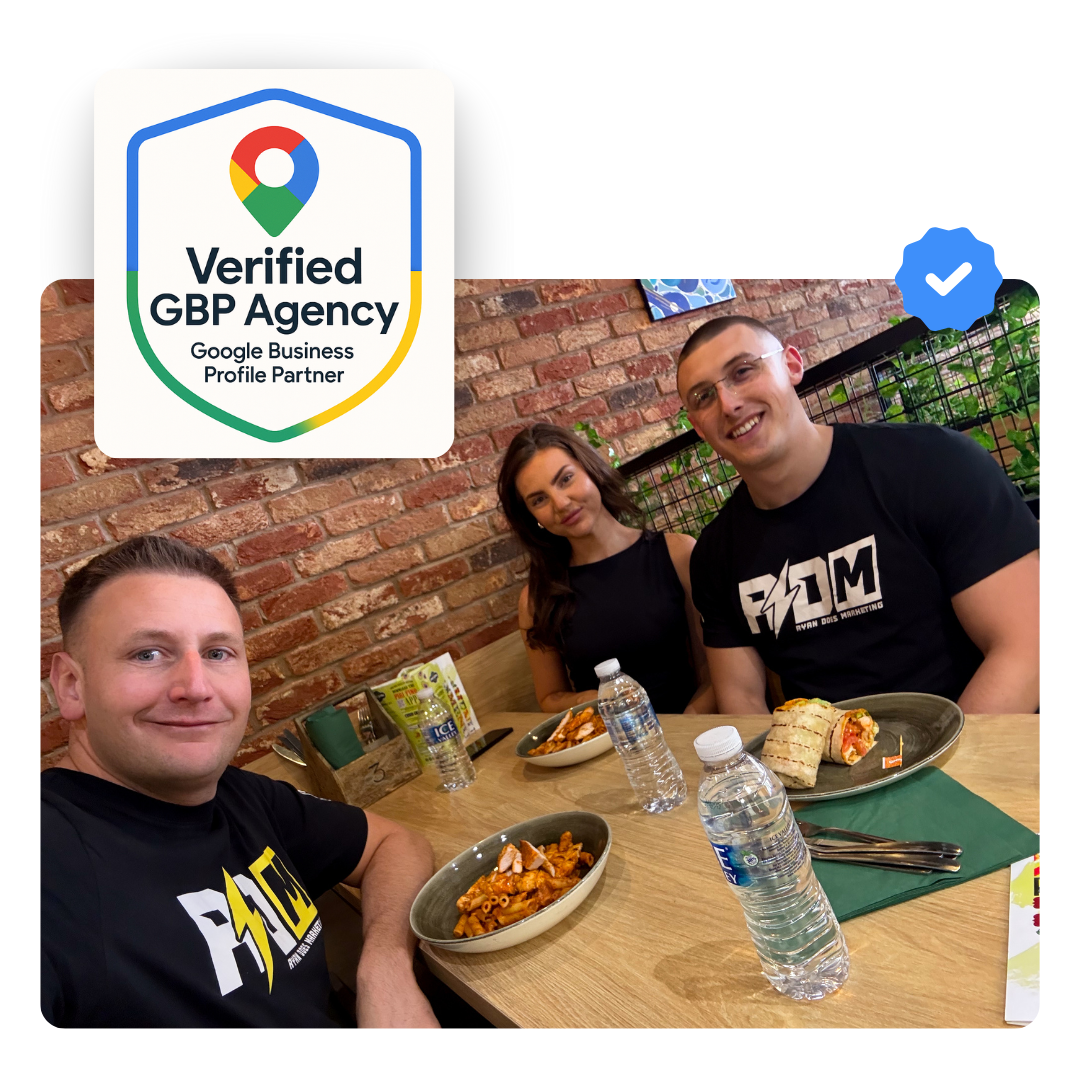 The Ryan Does Marketing team, verified Google Business Profile partner