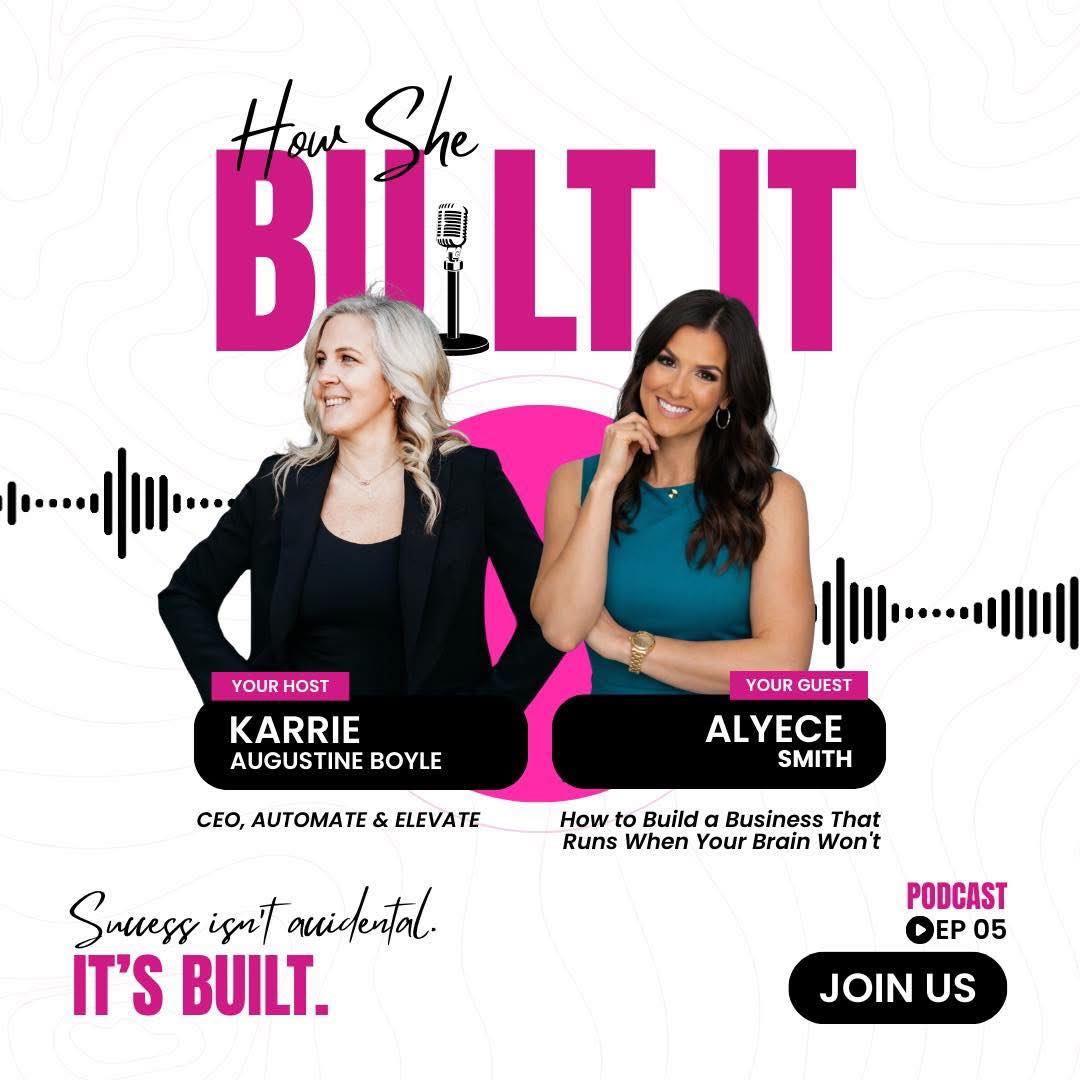 How She Built It Podcast - Alyece Smith