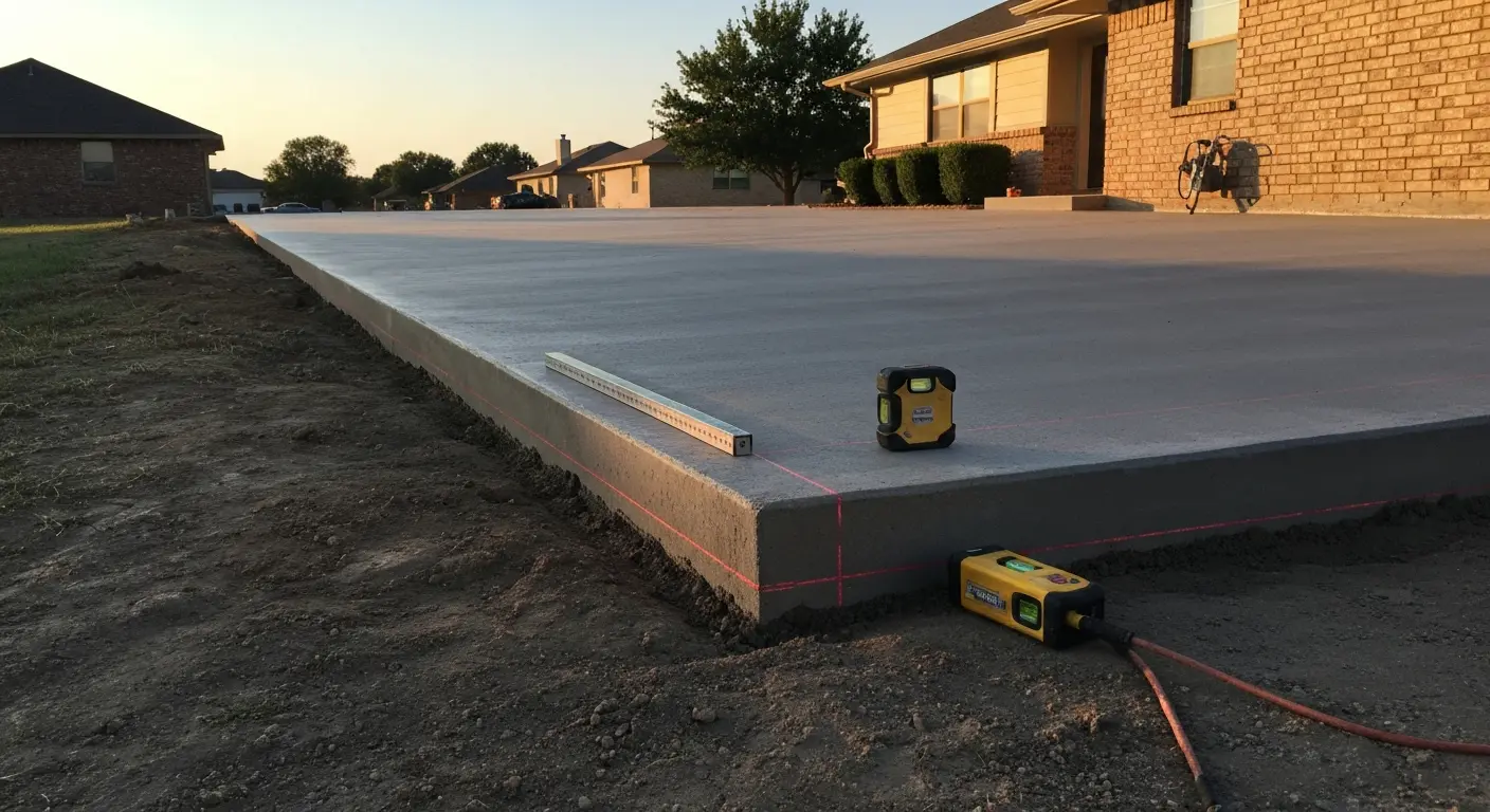 Concrete slab lifting service
